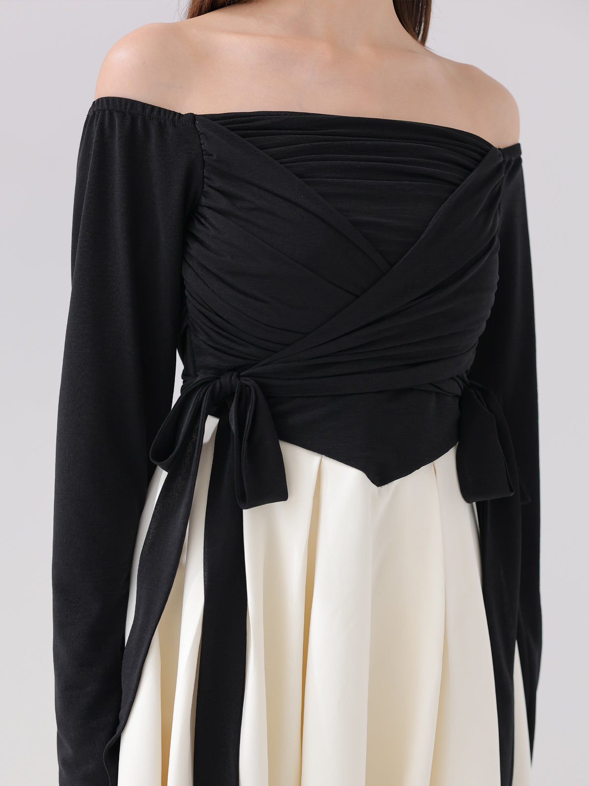 Cache coeur flare long onepiece