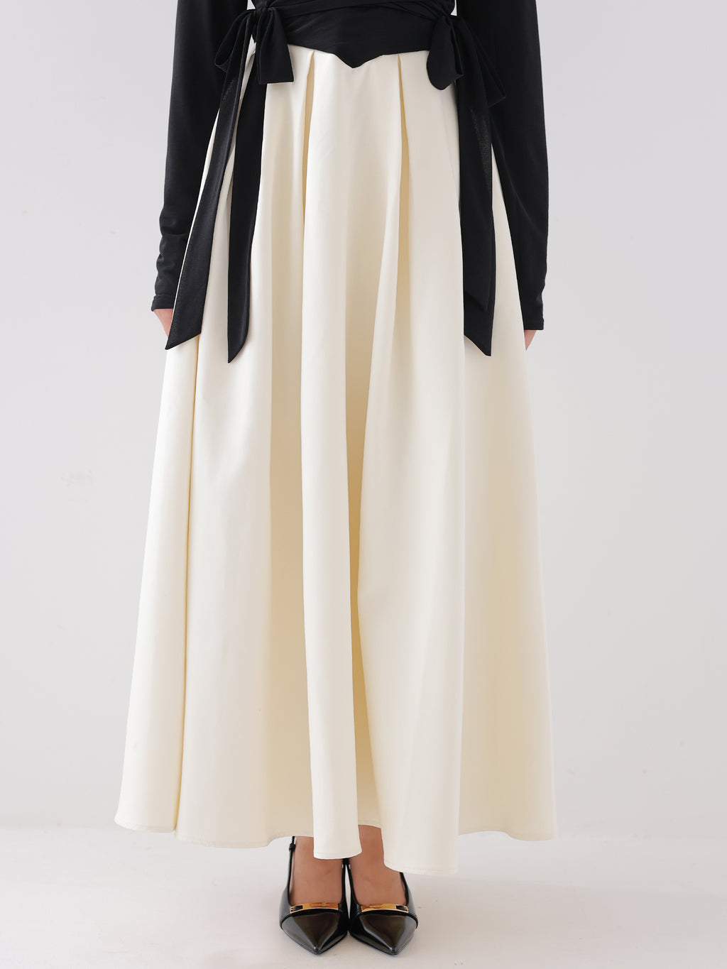 Cache coeur flare long onepiece