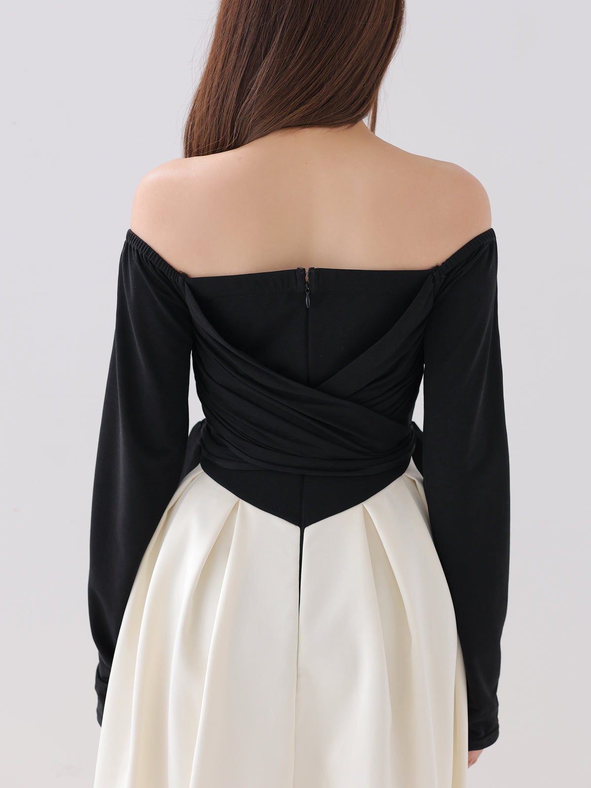 Cache coeur flare long onepiece