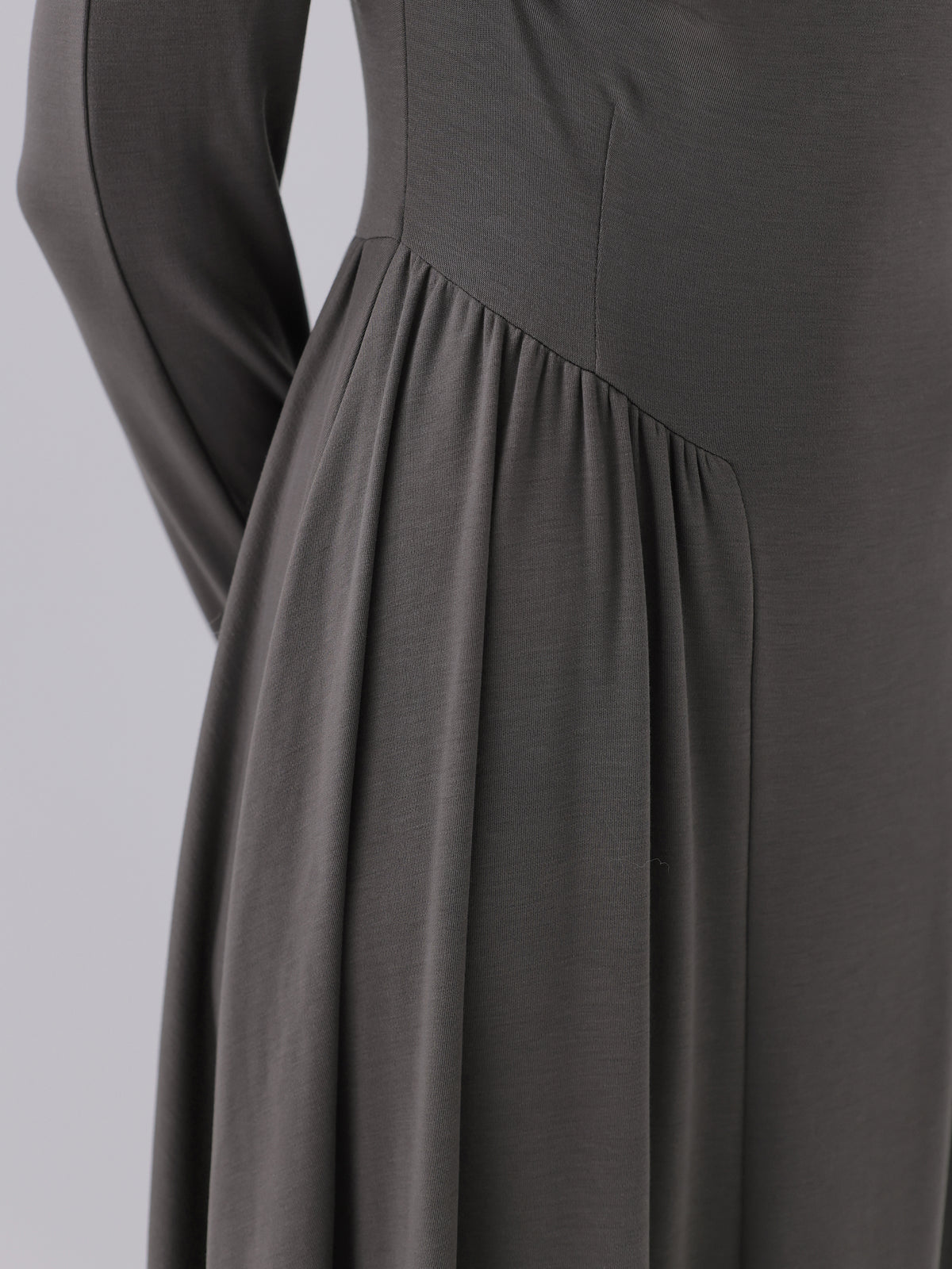 Draping cutsew long onepiece