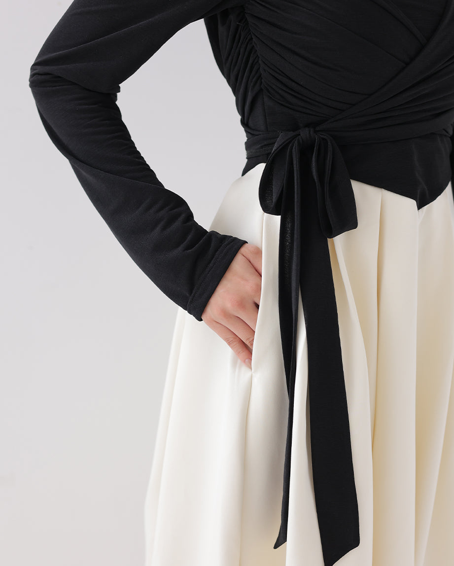 Cache coeur flare long onepiece